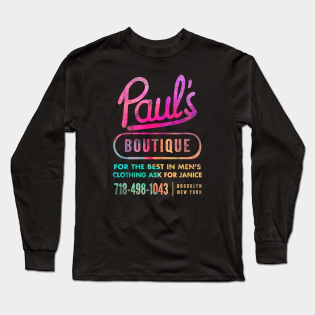 Beastie Paul's  Abstrackcolor Long Sleeve T-Shirt by cobaterus